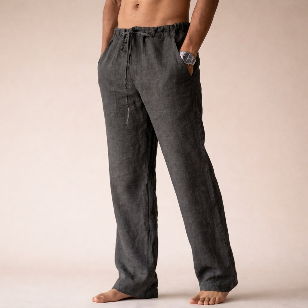 Pantalones de lino para hombre
