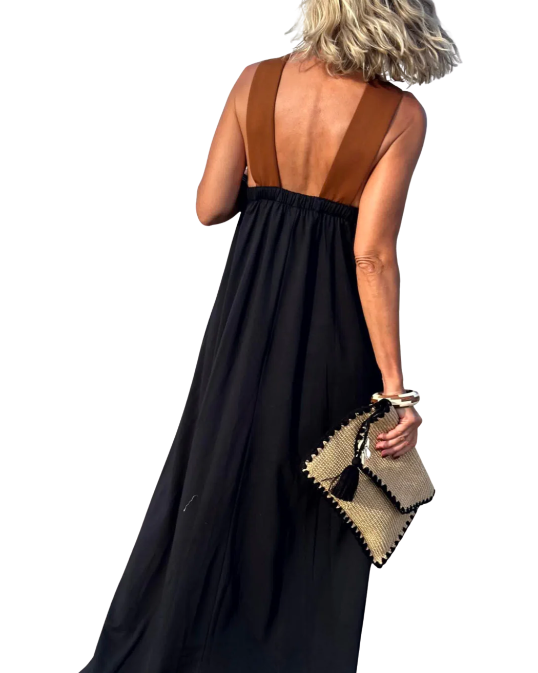 Sienna™ | Vestido elegante con espalda abierta y escote halter