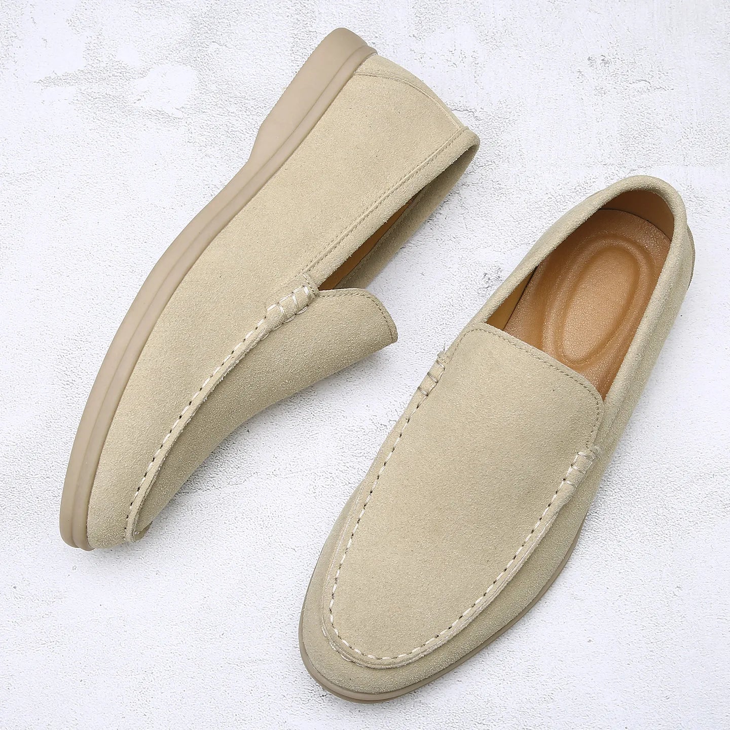 Mocasines de ante Chic