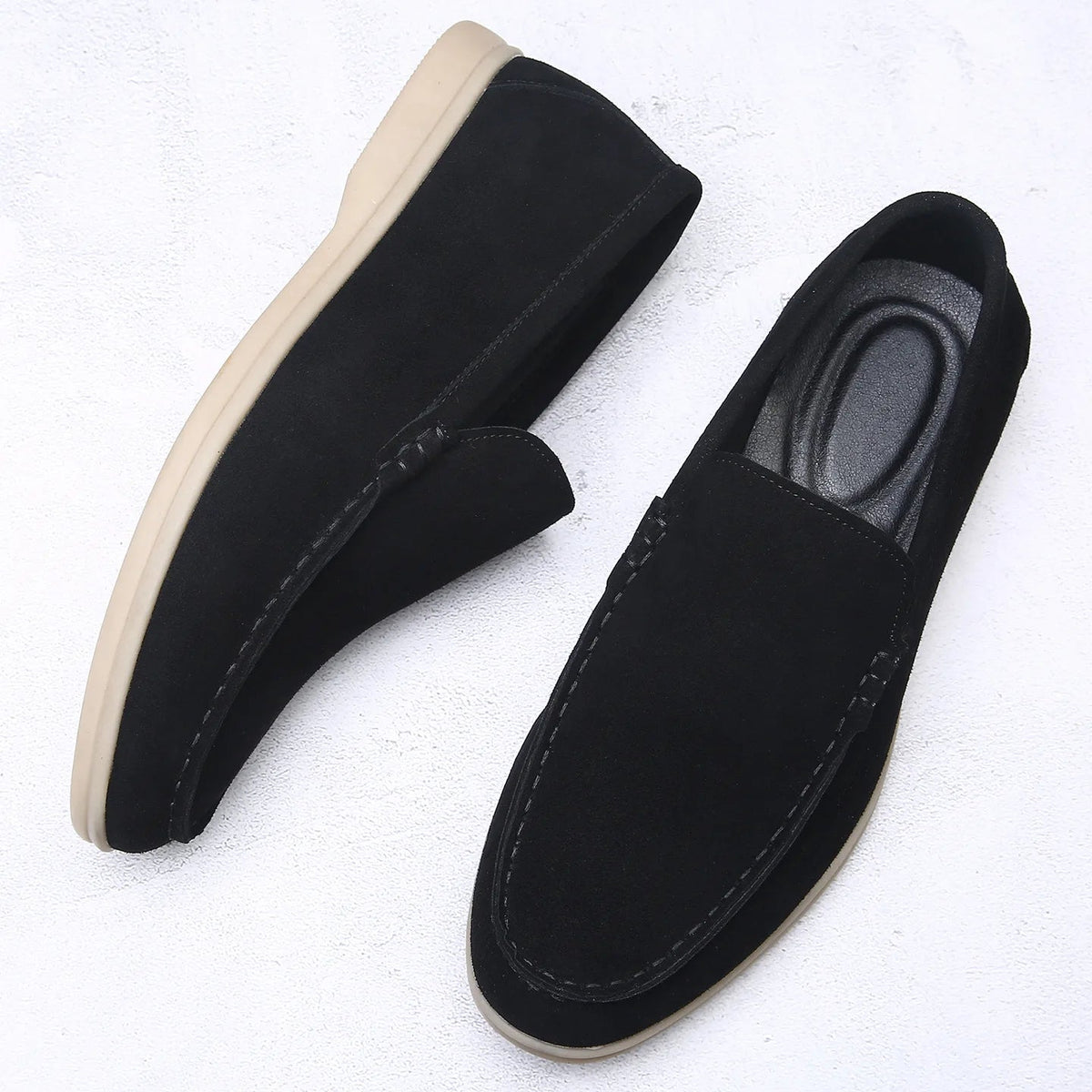 Mocasines de ante Chic