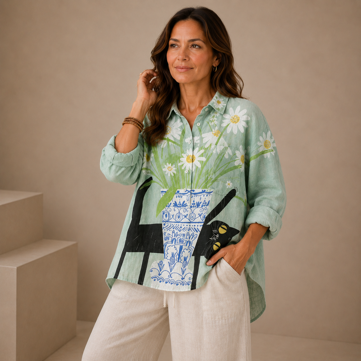 Alicia | Blusa elegante de verano