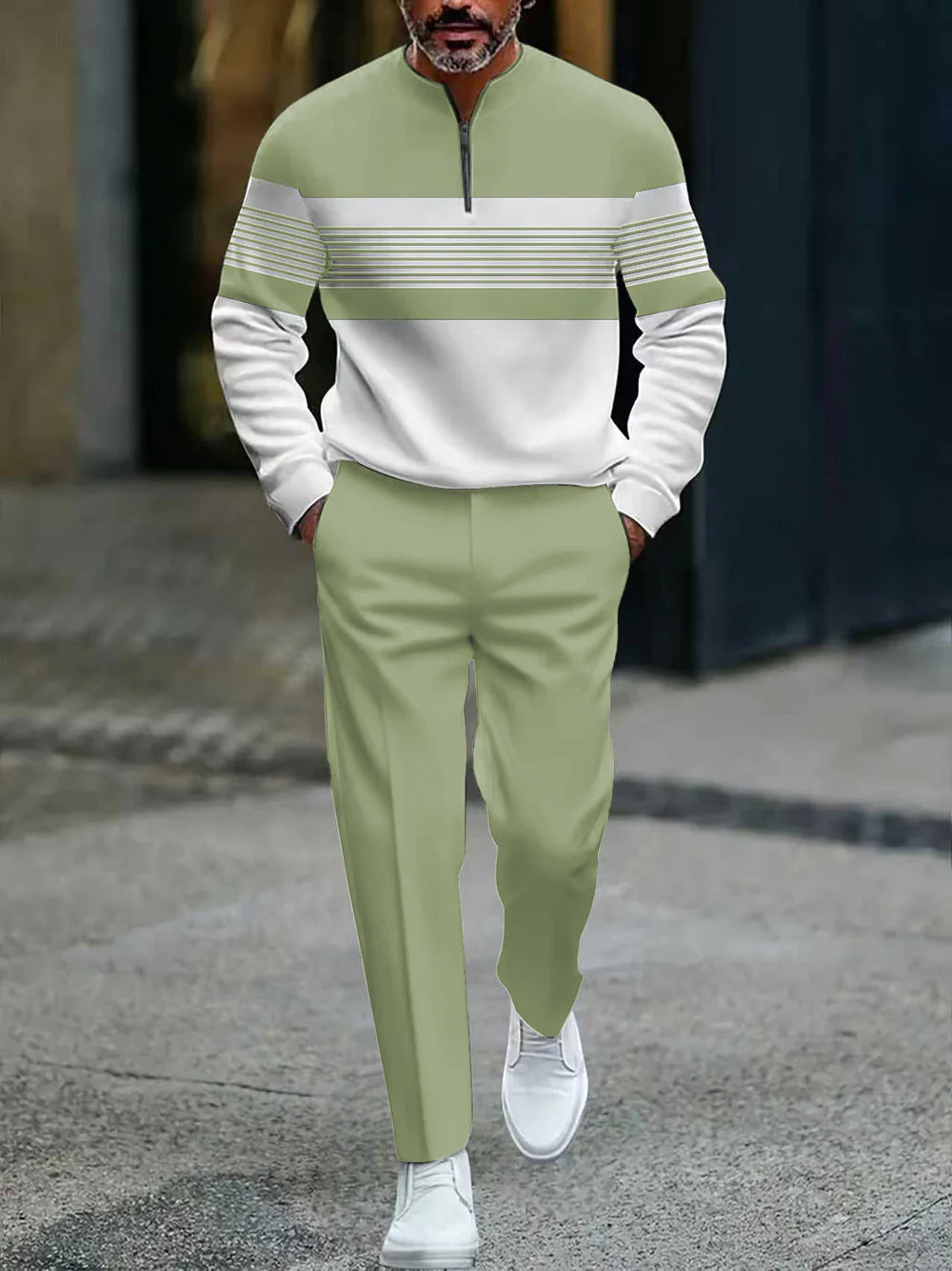 CARLOS™ | Conjunto compuesto por jersey y pantalón.