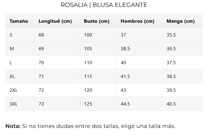 ROSALÍA | Elegante blusa