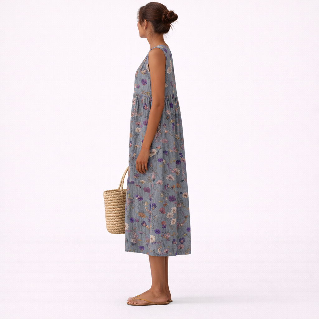Sara™ | Vestido midi de diario