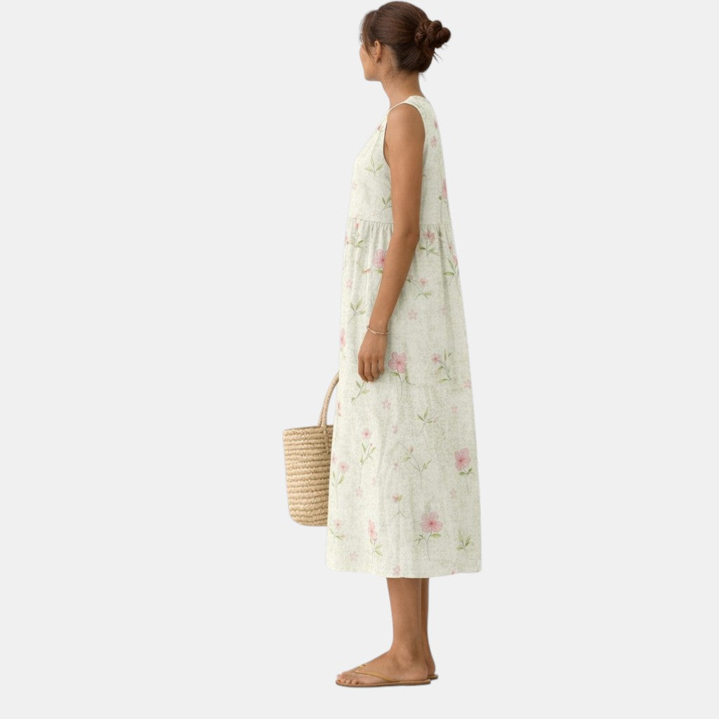 Elisa™ | Vestido midi de diario