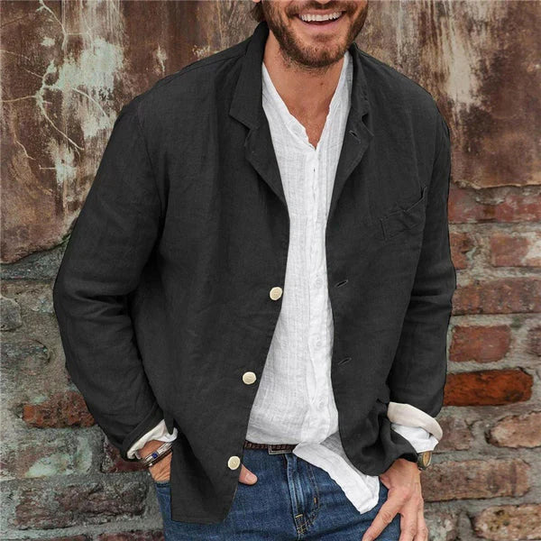 Blazer casual in cotone