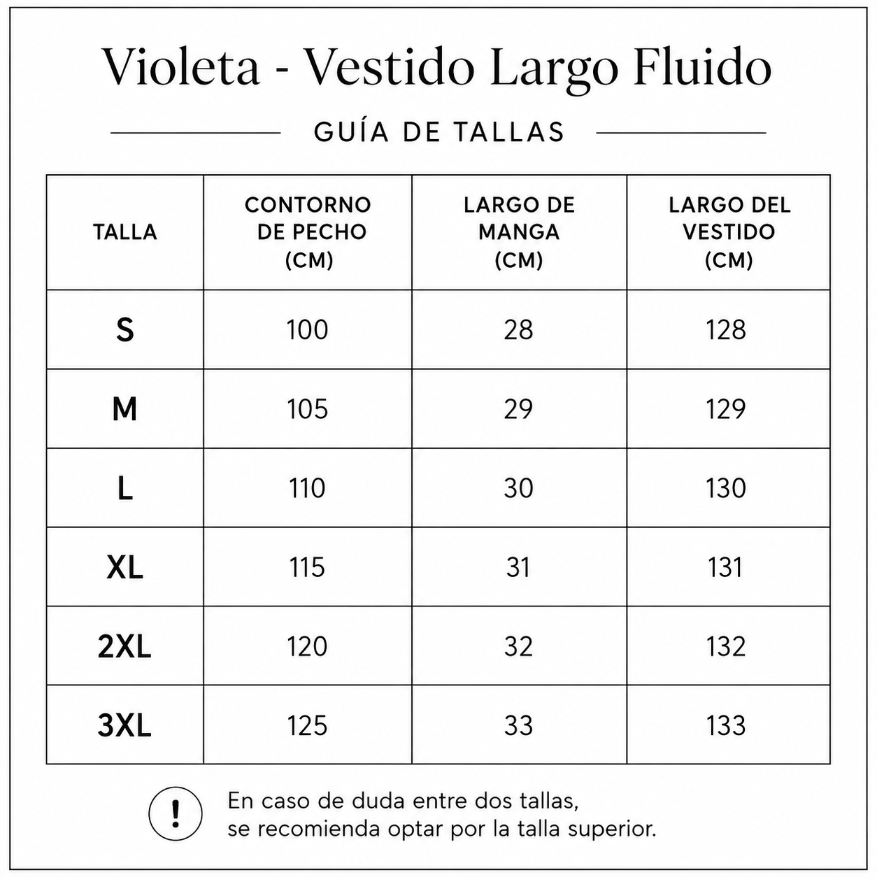 Violeta | Vestido Largo Fluido
