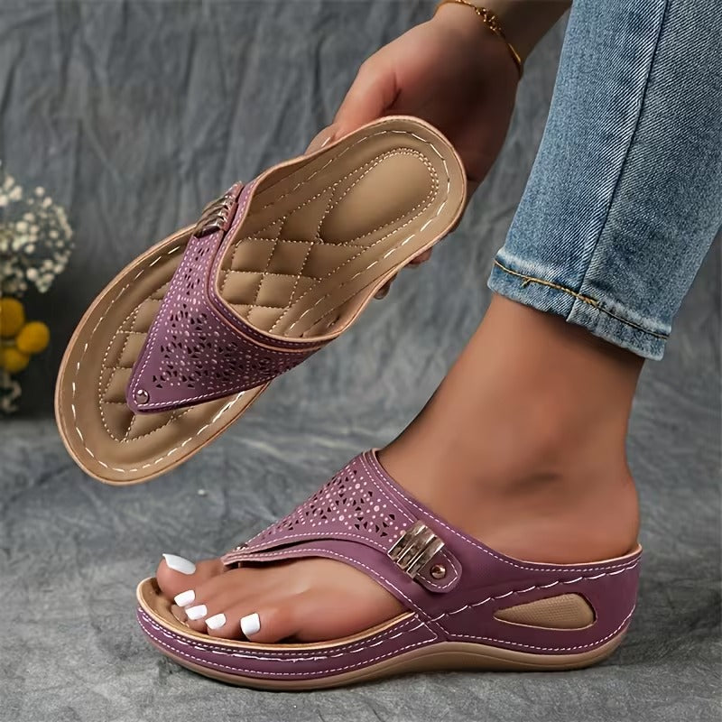 Aranza | Sandali con zeppa comfort e sostegno