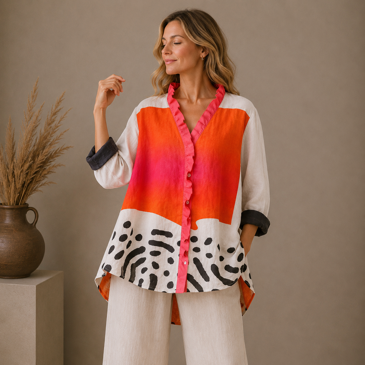 Belinda | Blusa elegante de verano