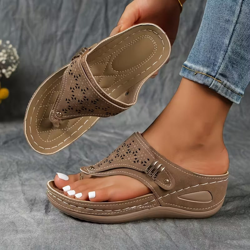 Aranza | Sandali con zeppa comfort e sostegno
