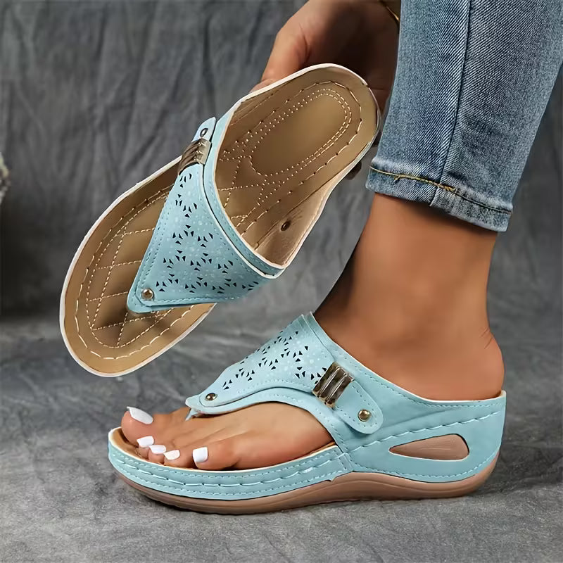 Aranza | Sandali con zeppa comfort e sostegno