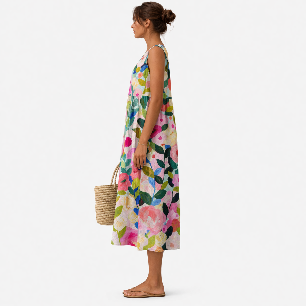 Nina™ | Vestido midi de diario