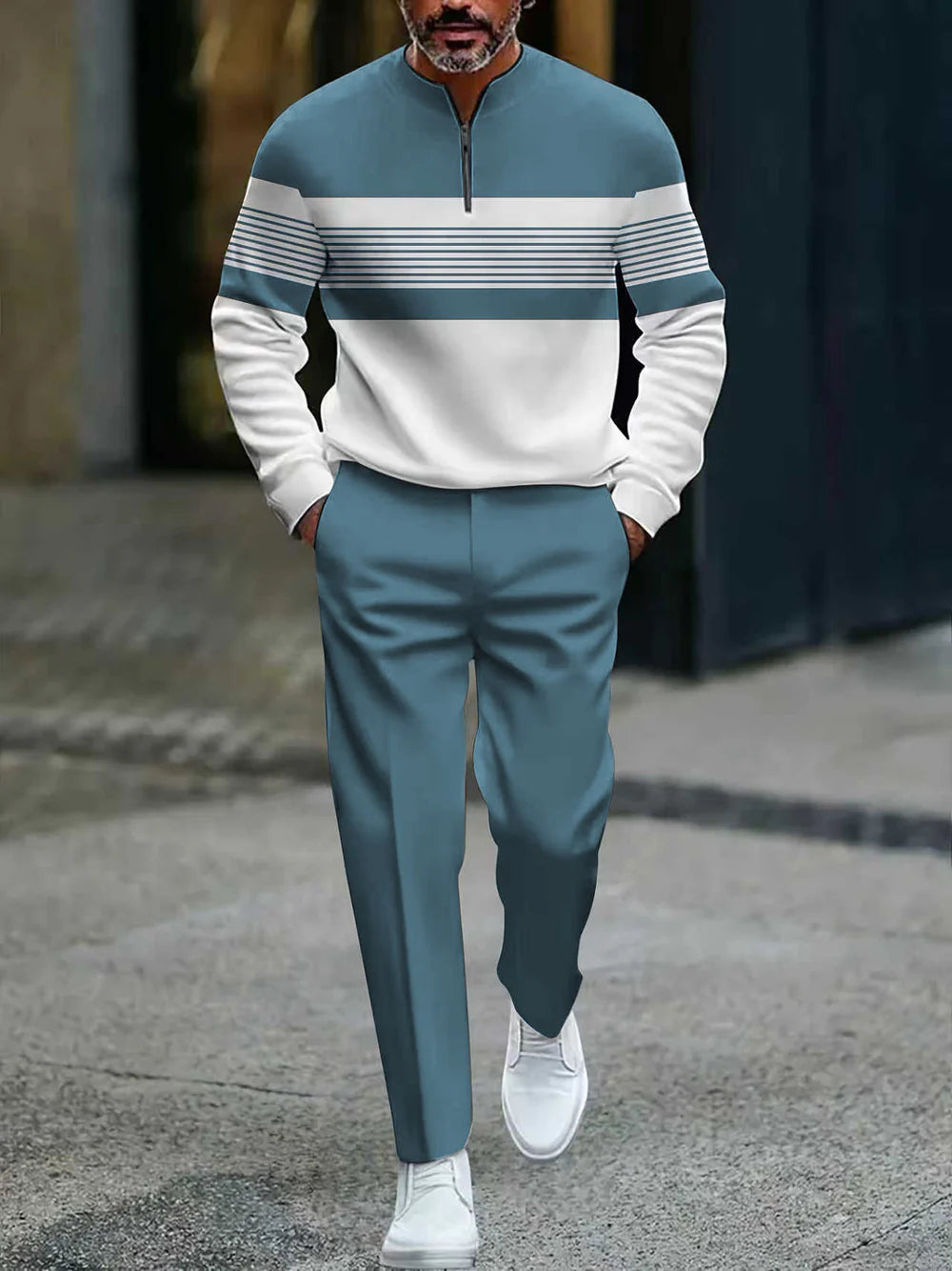 CARLOS™  | Conjunto compuesto por jersey y pantalón.