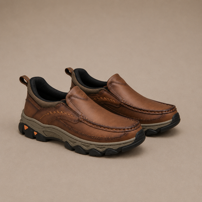 Zapatos ortopédicos sin cordones para caminar
