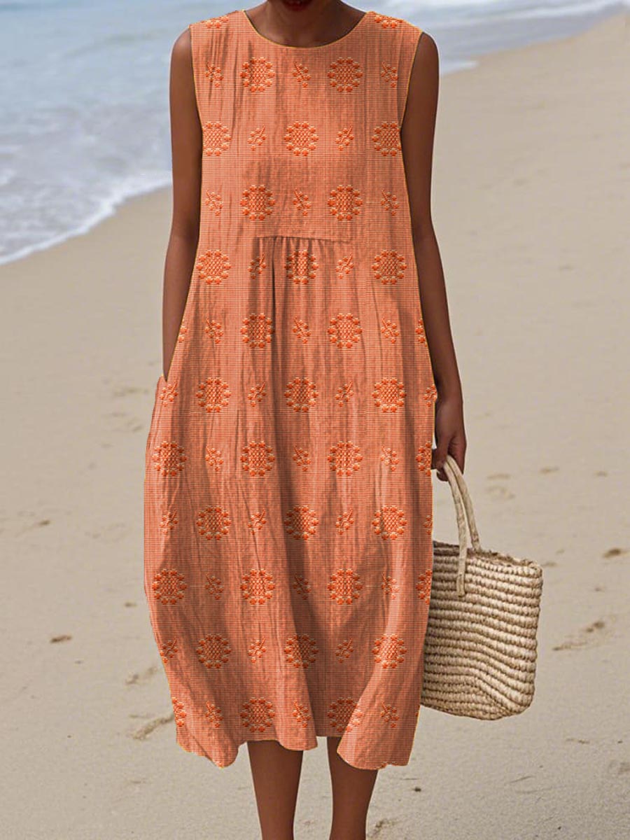 Helia | Artístico Vestido de playa