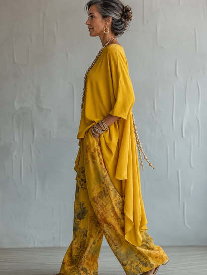 FLOR™ | Traje bohemio con un encanto soleado
