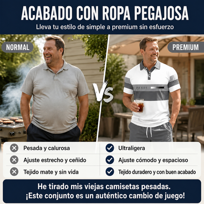 Conjunto de 2 piezas para hombre