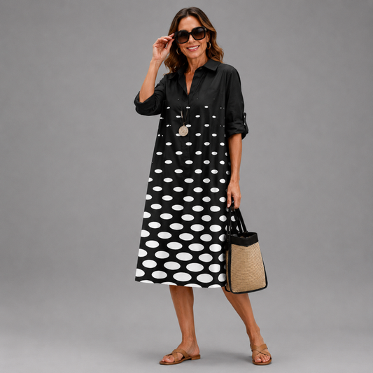 Fátima | Vestido midi elegante y refinado