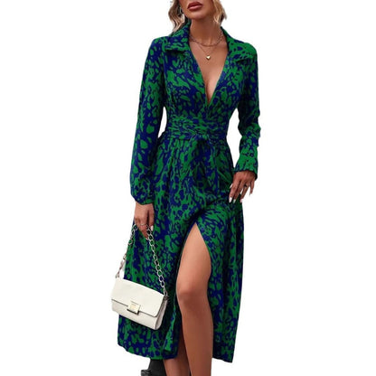 PILI™  | Vestido estampado entallado