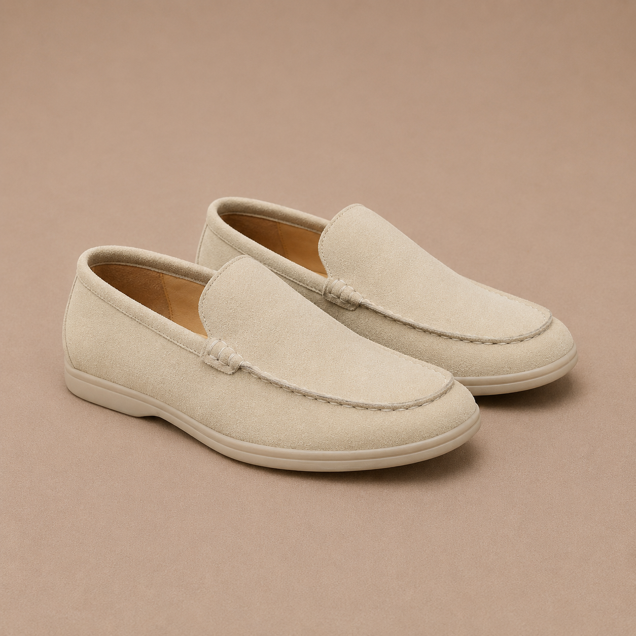 Mocasines de ante Chic