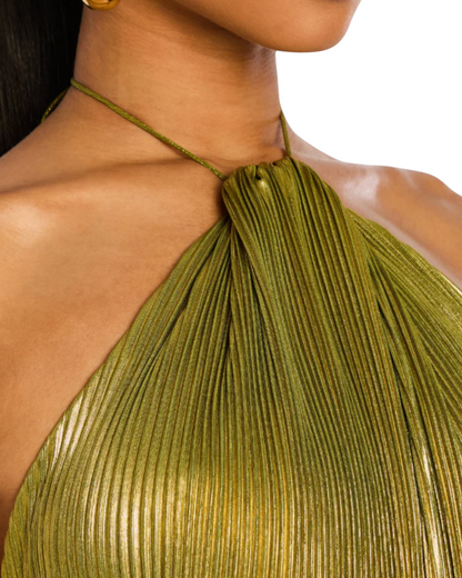 Lorette | Schimmerndes Vestido con Rückenausschnitt