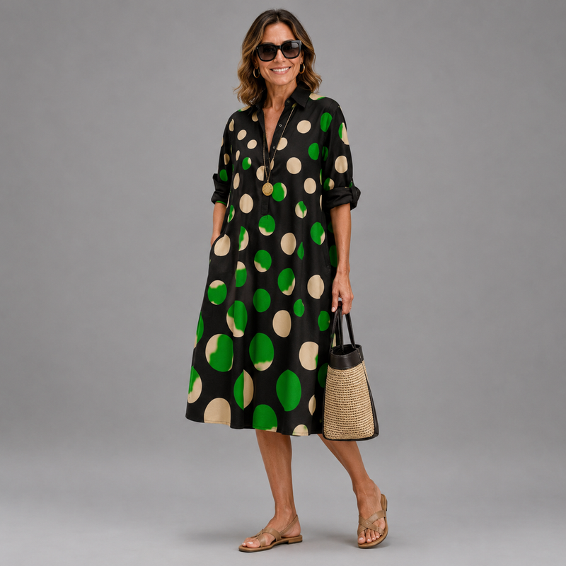Naomi | Vestido midi elegante y refinado