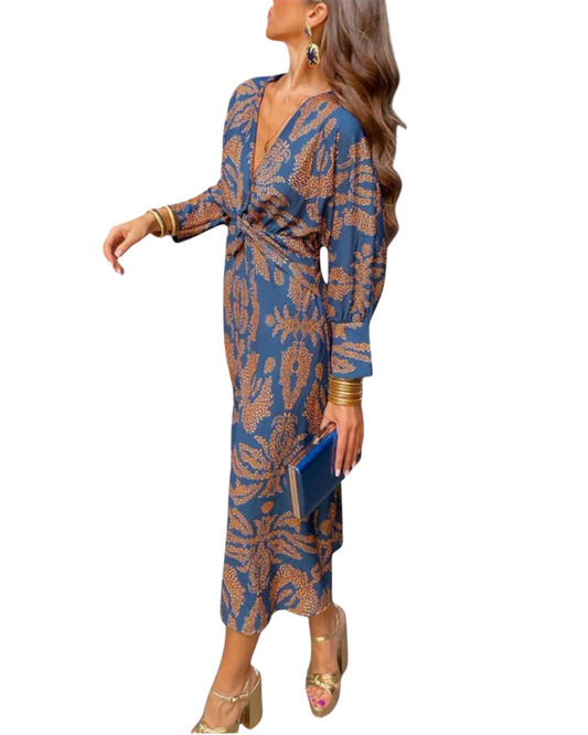 Oriana | Elegante Vestido con largas mangas
