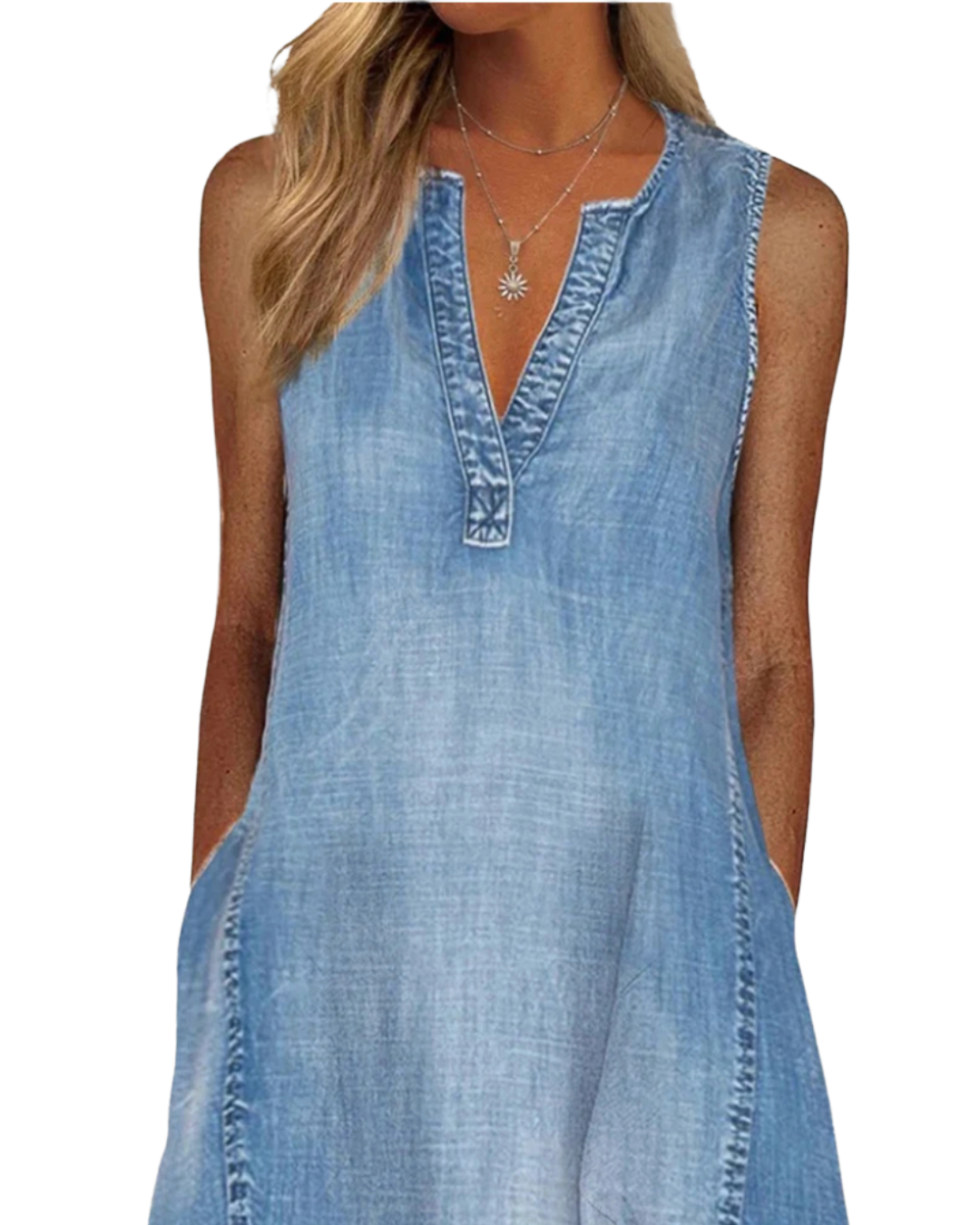 Sofia | Cómodo Vestido denim