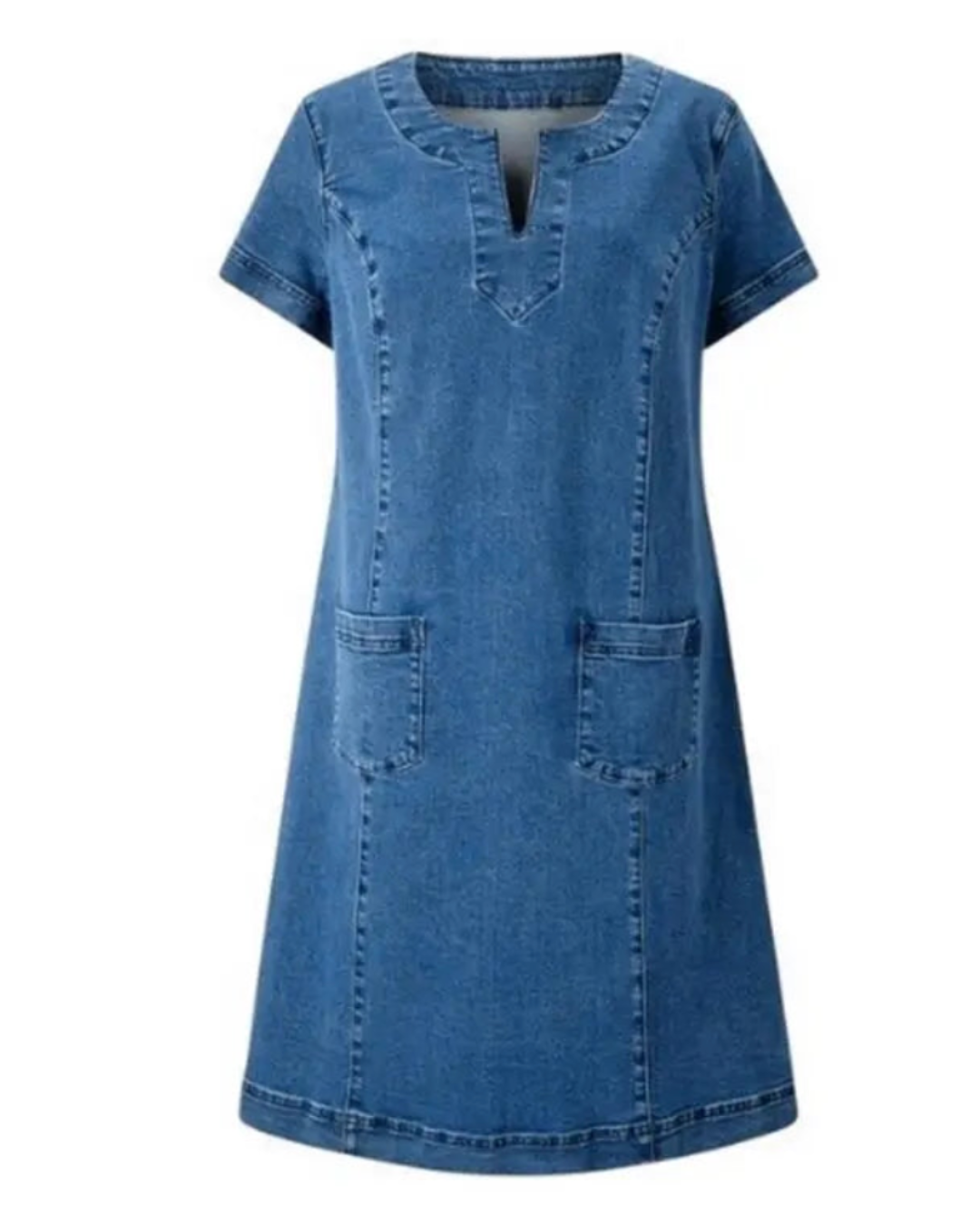 Anya | Suave Vestido denim
