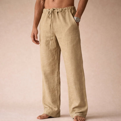 Pantalones de lino para hombre