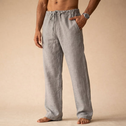 Pantalones de lino para hombre