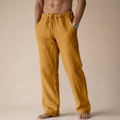 Pantalones de lino para hombre