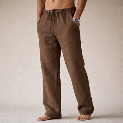 Pantalones de lino para hombre