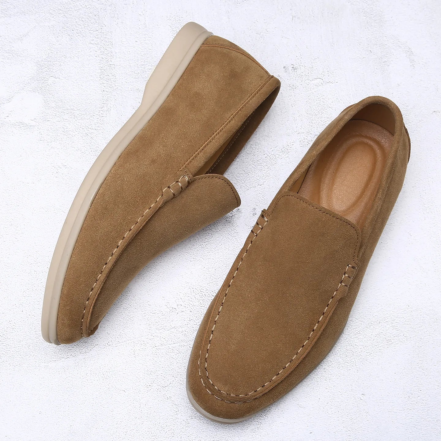 Mocasines de ante Chic