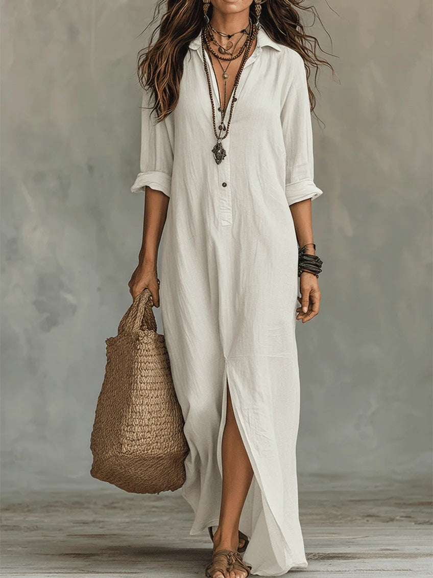 Vestido Celeste™ | Elegancia y Comodidad para Cada Día