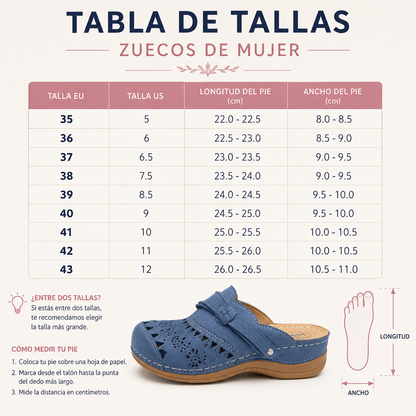 Lya | Zuecos cómodos para el día a día