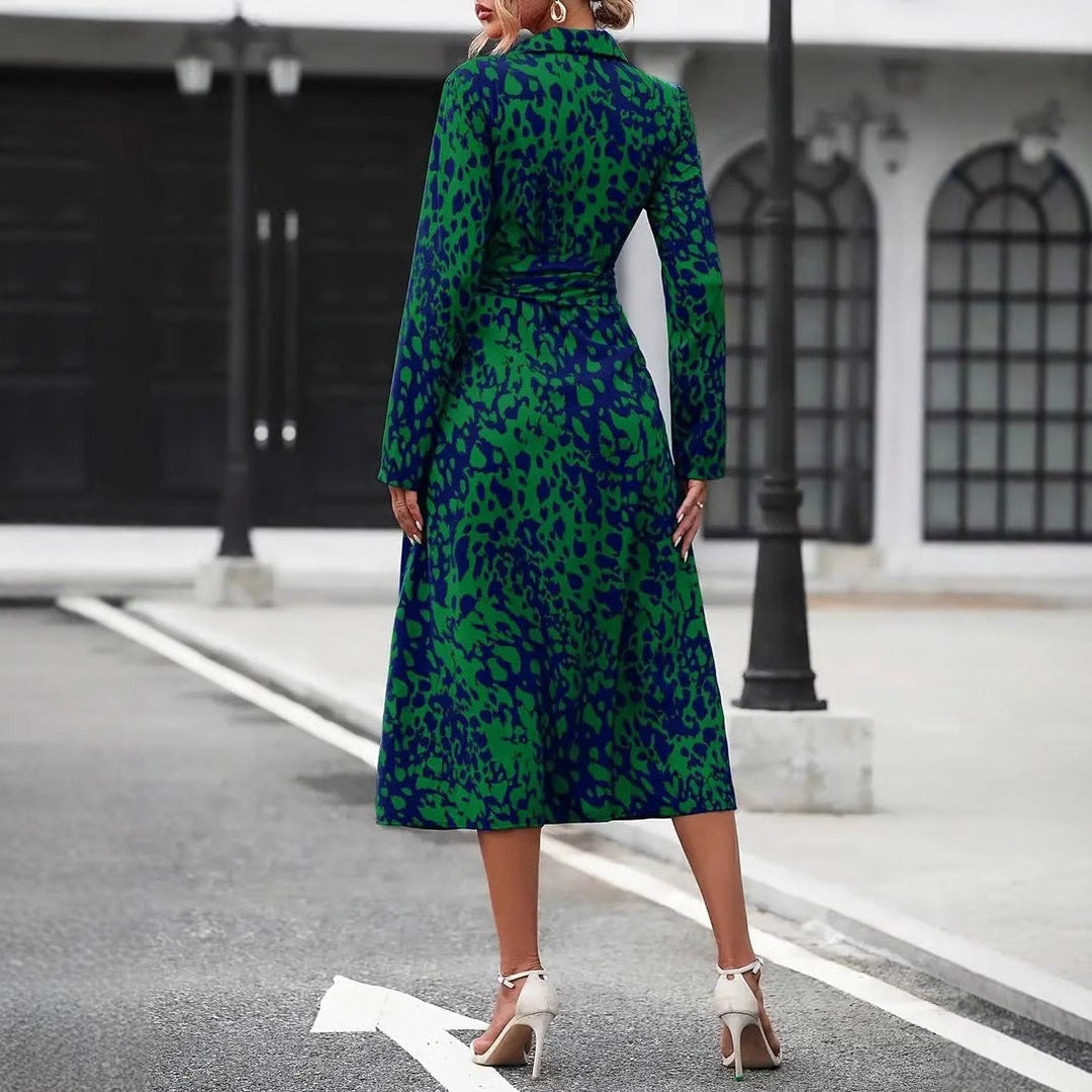 PILI™  | Vestido estampado entallado