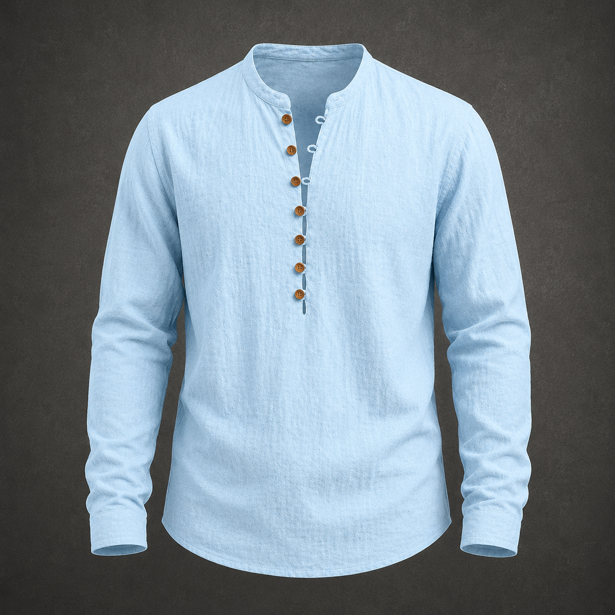 Hombre Camisa de lino de verano