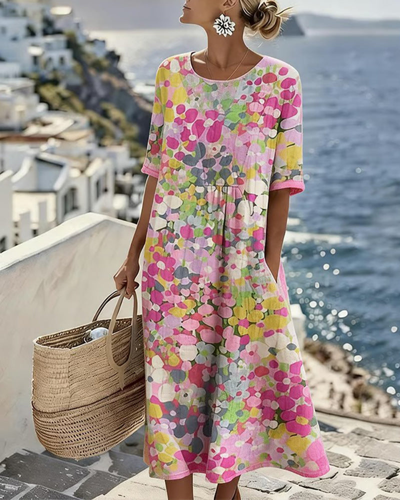 Helena | Elegante Vestido Floral
