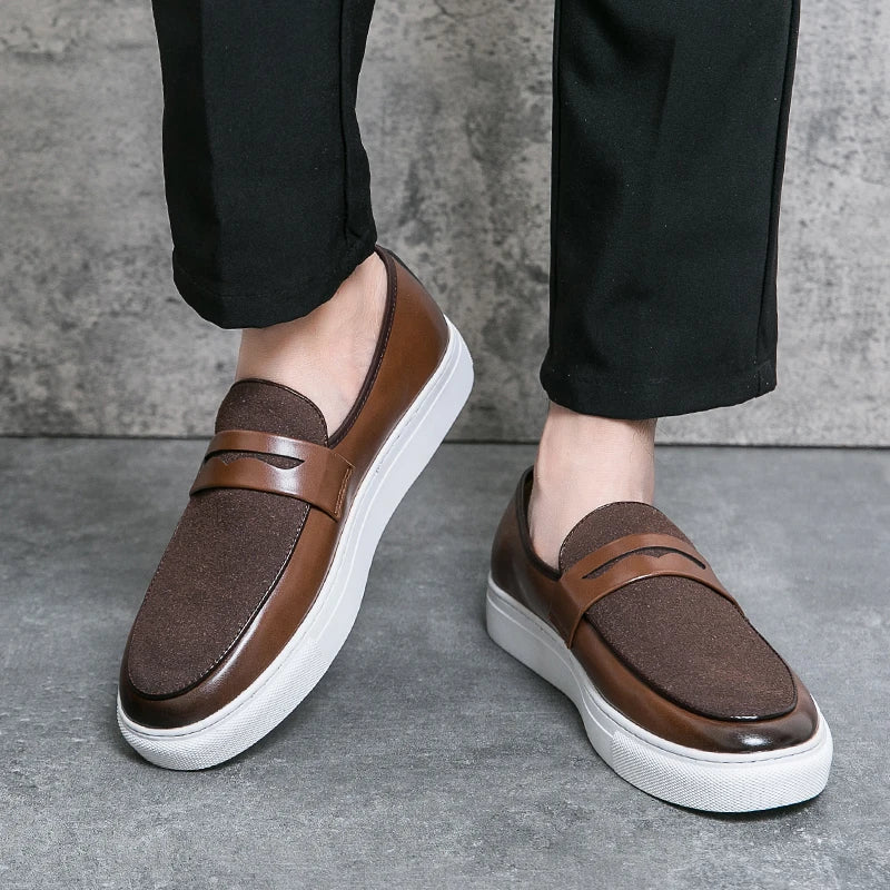 Mocasines de ante Chic