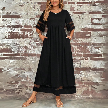 MILAGROS – Vestido midi favorecedor