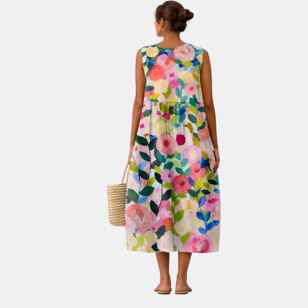 Nina™ | Vestido midi de diario