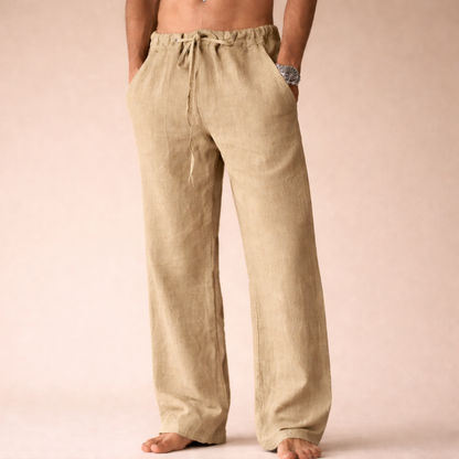 Pantalones de lino para hombre