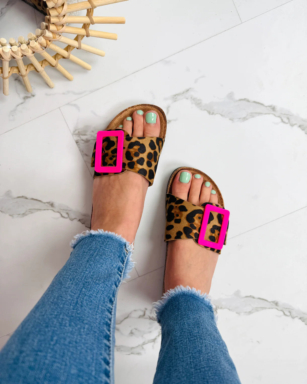 Sandalias con cierre