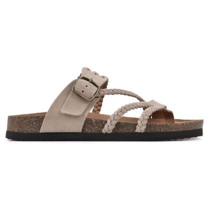 ADRIANA™ I Sandalias de corcho trenzado
