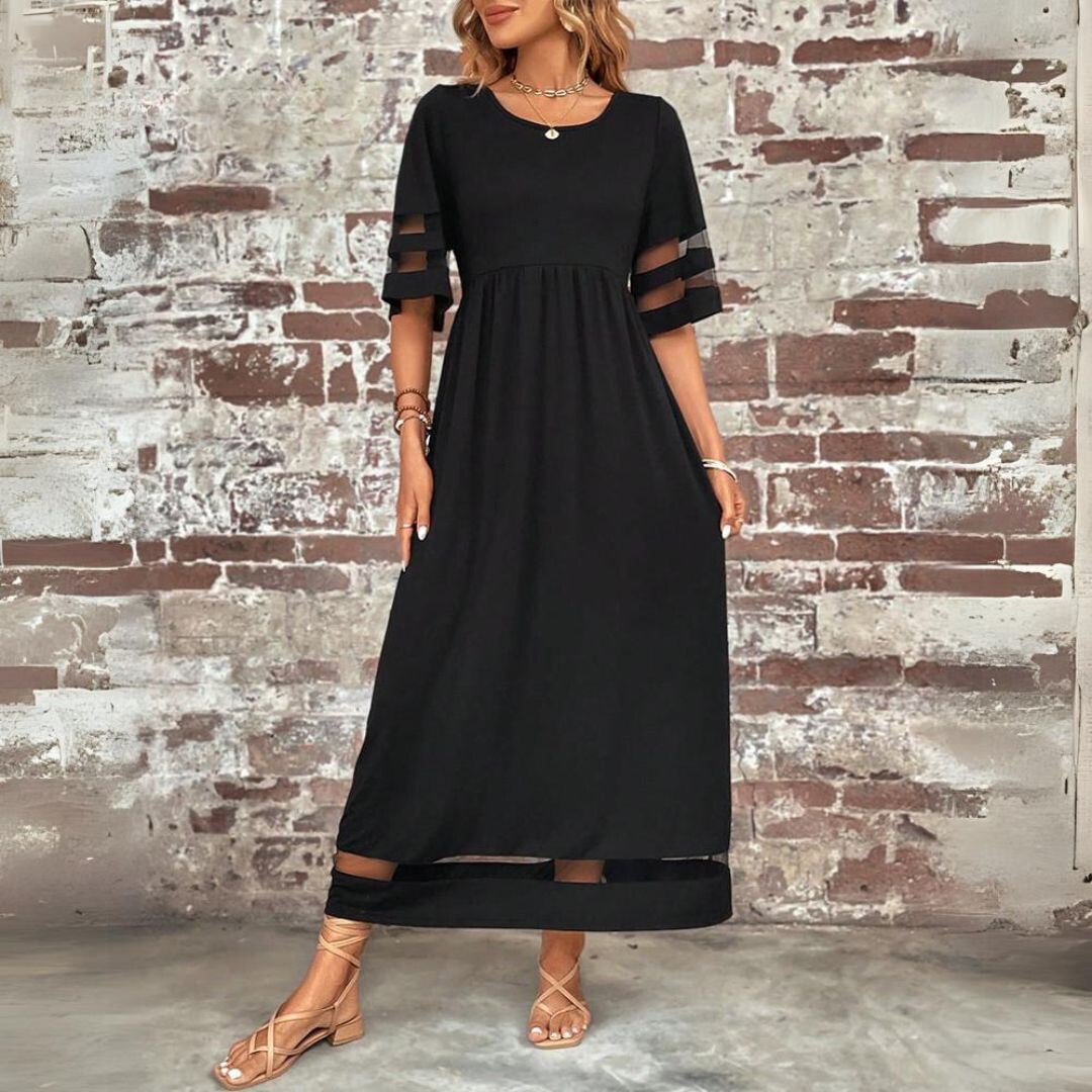 MILAGROS – Vestido midi favorecedor