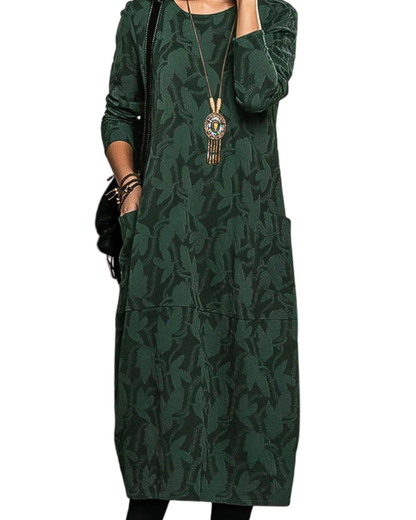Madeleine | Elegante Winterkleid – warm & stilvoll