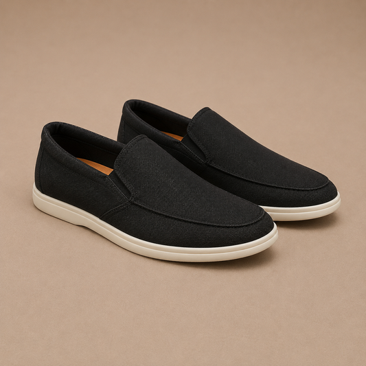 Elegantes mocasines de ante
