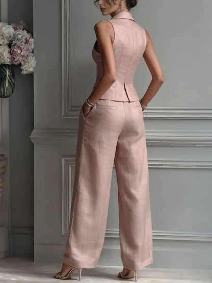 Daniela | Conjunto de dos piezas para mujer con cuello en V