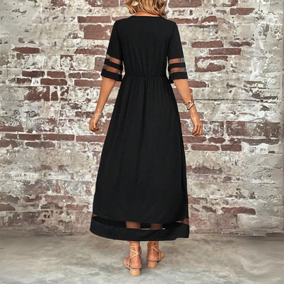 MILAGROS – Vestido midi favorecedor